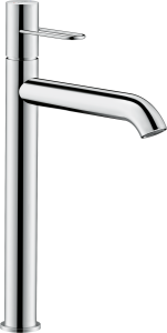 AXOR Uno Jednouchwytowa bateria umywalkowa 250 z uchwytem loop i niezamykanym kompletem odpływowym Czerwone Złoto Polerowane