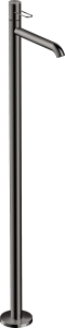 AXOR Uno Jednouchwytowa bateria umywalkowa podłogowa z uchwytem loop bez kompletu odpływowego Czarny Chrom Polerowany