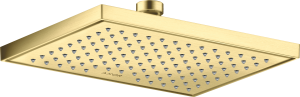 AXOR ShowerSolutions Głowica prysznicowa 245/185 1jet EcoSmart+ Mosiądz Szczotkowany