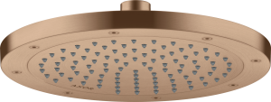 AXOR ShowerSolutions Głowica prysznicowa 245 1jet EcoSmart+ Czerwone Złoto Szczotkowane