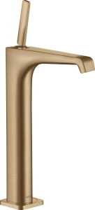 AXOR Citterio E Jednouchwytowa bateria umywalkowa 250 z niezamykanym kompletem odpływowym Brąz Szczotkowany