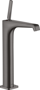 AXOR Citterio E Jednouchwytowa bateria umywalkowa 250 z niezamykanym kompletem odpływowym Czarny Chrom Szczotkowany