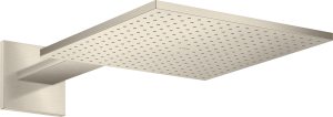 AXOR ShowerSolutions Głowica prysznicowa 300/300 2jet z ramieniem prysznicowym Nikiel Szczotkowany