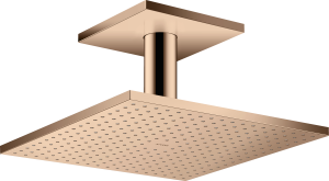AXOR ShowerSolutions Głowica prysznicowa 300/300 2jet Czerwone Złoto Polerowane