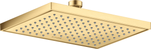 AXOR ShowerSolutions Głowica prysznicowa 245/185 1jet Złoty Optyczny Szczotkowany