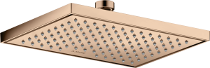 AXOR ShowerSolutions Głowica prysznicowa 245/185 1jet Czerwone Złoto Polerowane