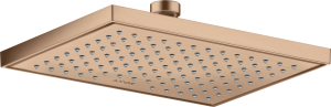AXOR ShowerSolutions Głowica prysznicowa 245/185 1jet Czerwone Złoto Szczotkowane
