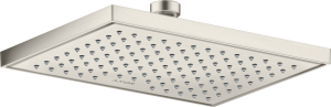 AXOR ShowerSolutions Głowica prysznicowa 245/185 1jet EcoSmart Stal Szlachetna Optyczna