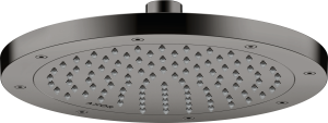 AXOR ShowerSolutions Głowica prysznicowa 245 1jet EcoSmart Czarny Chrom Polerowany