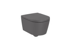 INSPIRA ROUND COMPACTO RIMLESS 48 CM MISKA PODWIESZANA ONYX ROCA