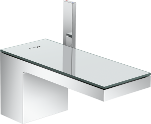 AXOR MyEdition Jednouchwytowa bateria umywalkowa 70 z kpl. Odpływowym Push-Open Chrom/Szkło Lustrzane