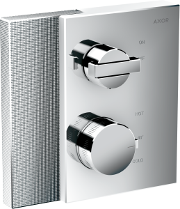 AXOR Edge Bateria termostatyczna do instalacji podtynkowej - szlif diamentowy Chrom