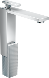AXOR Edge Jednouchwytowa bateria umywalkowa 280 - szlif diamentowy Chrom
