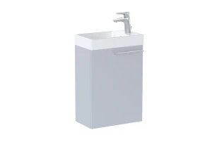 ZESTAW ONA COMPACTO 45X26 CM SZAFKA PERŁOWY MAT 1D ELLA ROCA