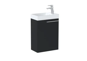 ZESTAW ONA COMPACTO 45X26 CM SZAFKA CZARNY MAT 1D ELLA ROCA