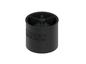 TECE TECEdrainline wkładka syfonowa z membraną do kolan odpływowych, do kolana odpływowego "niskiego"