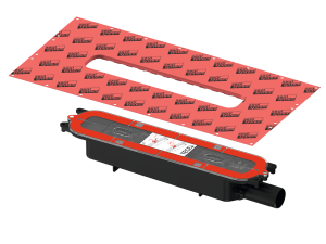 TECE DRAINPROFILE SYFON POZIOMY 0,5 L/M WYS. 65 MM