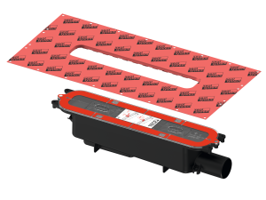 TECE DRAINPROFILE SYFON POZIOMY 0,8 L/M WYS. 95 MM