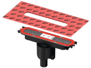 TECE TECEdrainprofile syfon odpływowy "pionowy", DN 50