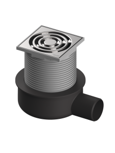 TECE TECEdrainpoint S 50 zestaw odpływowy, "ekstra niski"