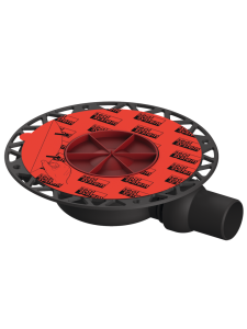 TECE TECEdrainpoint S odpływ DN 50, "ekstra niski" z kołnierzem uniwersalnym Seal System