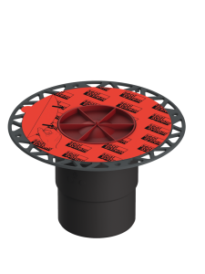 TECE TECEdrainpoint S odpływ DN 100, pionowy z kołnierzem uniwersalnym Seal System