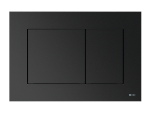 TECE TECEnow przycisk spłukujący do WC z tworzywa, spłukiwanie dwoma ilościami wody, metaliczny, grafit metaliczny