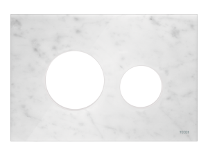 TECE TECEloop osłona do przycisków spłukujących, biały marmur