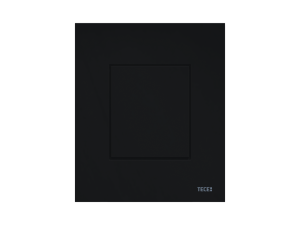 TECE TECEnow przycisk spłukujący do pisuaru U 1 z kartuszem, tworzywo, czarny połysk