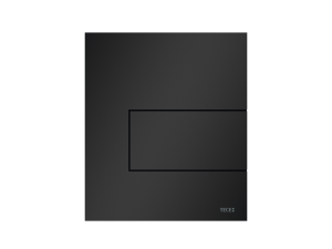 TECE TECEsquare przycisk spłukujący do pisuaru U 1 z kartuszem, metal, czarny matowy