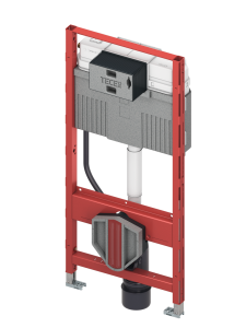 TECE TECEprofil stelaż podtynkowy do WC ze spłuczką Uni do uniwersalnego przyłączenia toalety myjącej, wysokość montażowa 1120 mm