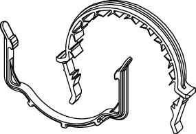 SPINKA ZATRZASK DO KOLANA TECE