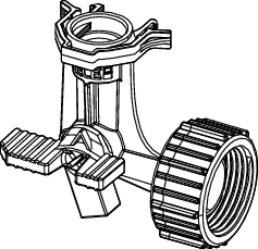 ZAWÓR KĄTOWY Z ZAWLECZKĄ TECE