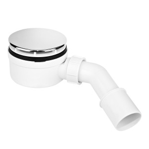SYFON BRODZIKOWY 9-CM CHROM NISKI WYS. 6 CM  MCALPINE