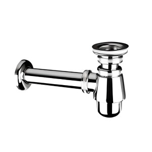 McAlpine Syfon umywalkowy butelkowy "niski" 1.1/4"x32mm CHROM