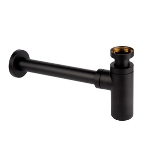 McAlpine Syfon umywalkowy Czarny