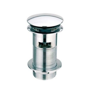 McAlpine Spust umyw. DEKORACYJNY 11/4"x60mm z małą nakrętką z przelewem CHROM