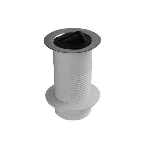 McAlpine Spust umywalkowy 1.1/2"x91x60mm z korkiem gumowym ,bez otworu przelewowego