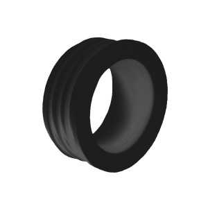 McAlpine Redukcja kanalizacyjna CZARNA 50x40mm