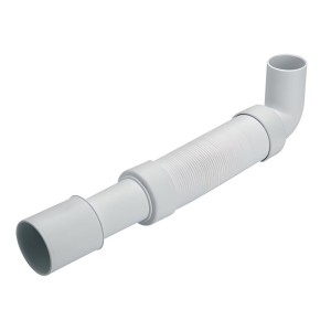 McAlpine Przyłącze kątowe harmonijkowe L-600mm 40x40/50mm
