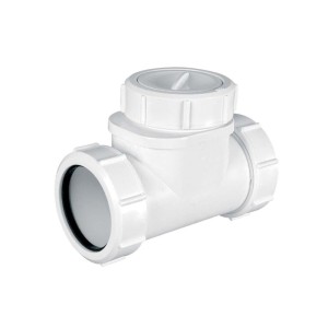 McAlpine Złączka nakrętno-nakrętna z zaworem zwrotnym 50x50mm