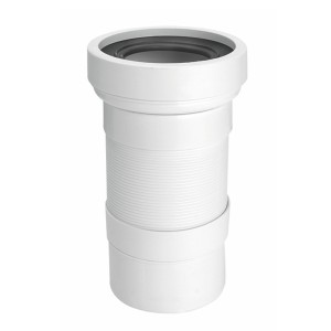 McAlpine Przyłącze kanalizacyjne harmonijkowe L-270>540mm,wejście 90-110mm,wyjście 110mm