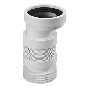McAlpine Przyłącze kanalizacyjne harmonijkowe L-235>330mm,wejście 90-110mm,wyjście 110mm z przesunięciem 20mm