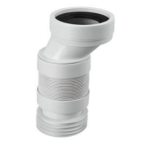McAlpine Przyłącze kanalizacyjne harmonijkowe L-253>338mm,wejście 90-110mm,wyjście 110mm z przesunięciem 40mm