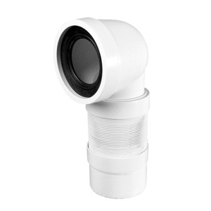 McAlpine Przyłącze kanalizacyjne harmonijkowe L-265>540mm,wejście 90-110mm,wyjście 110mm, kąt 90
