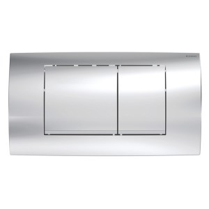 PRZYCISK TWINLINE 30 CHROM GEBERIT