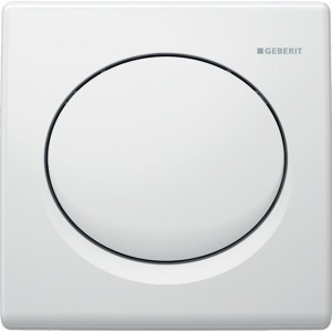 KOMPLETNY PRZYCISK PNEUMATYCZNY 14X14 SAMBA BAIŁY DO PISUARU GEBERIT