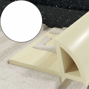 Excellent Profil En Krawędziowy 7 Mm Długość 250 Cm Pvc Biały