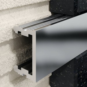 Excellent Profil U Listello Długość Aluminiowy Elektropoler 12 250 Srebrny