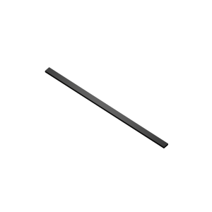 Excellent Ortigo Wspornik Kabiny 120 Cm Do Docięcia Czarny Mat
